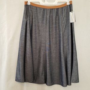Metrowear soft denim skirt 2X, NWT